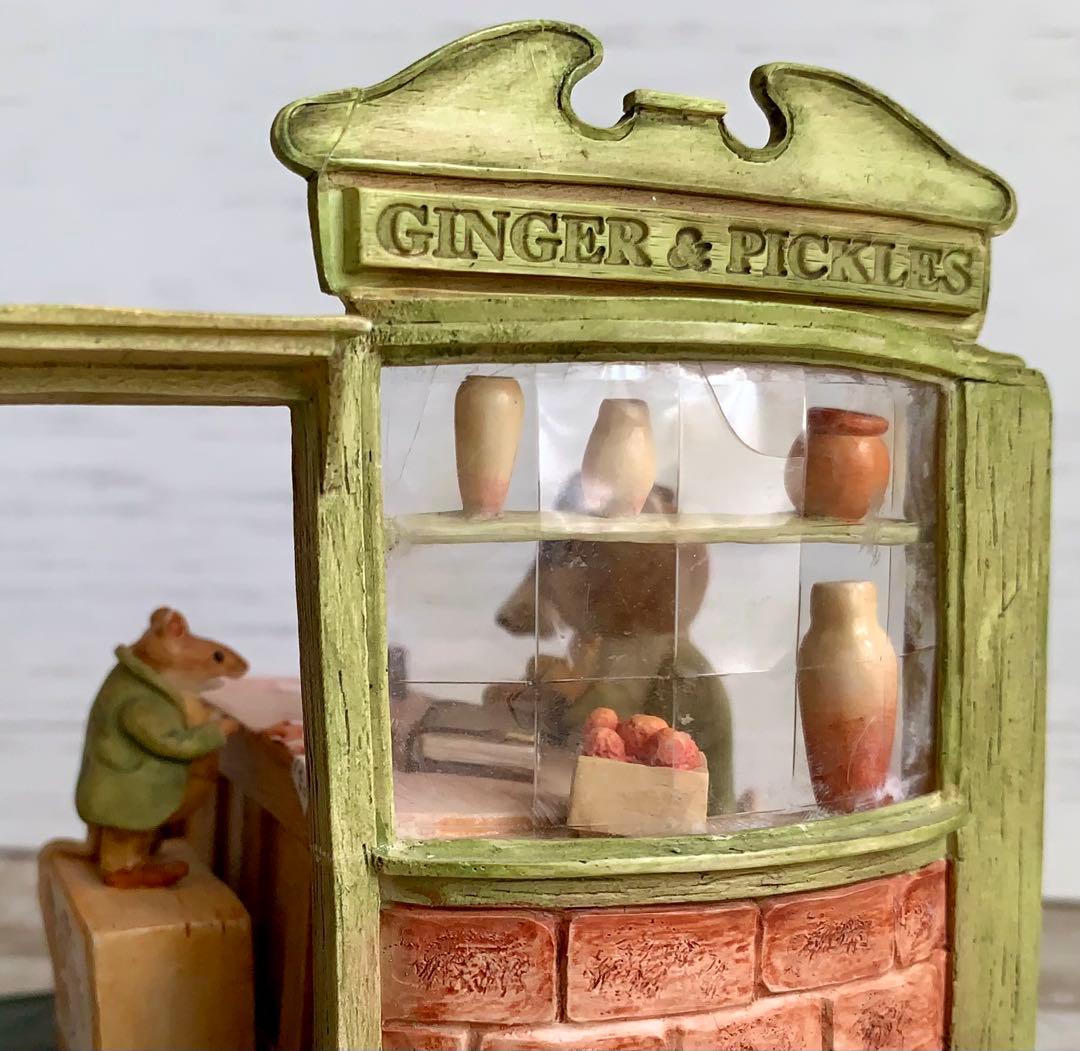 ジンジャーとピクルスのお店 タブロー フィギュリン 置物 ビアトリクスポター
