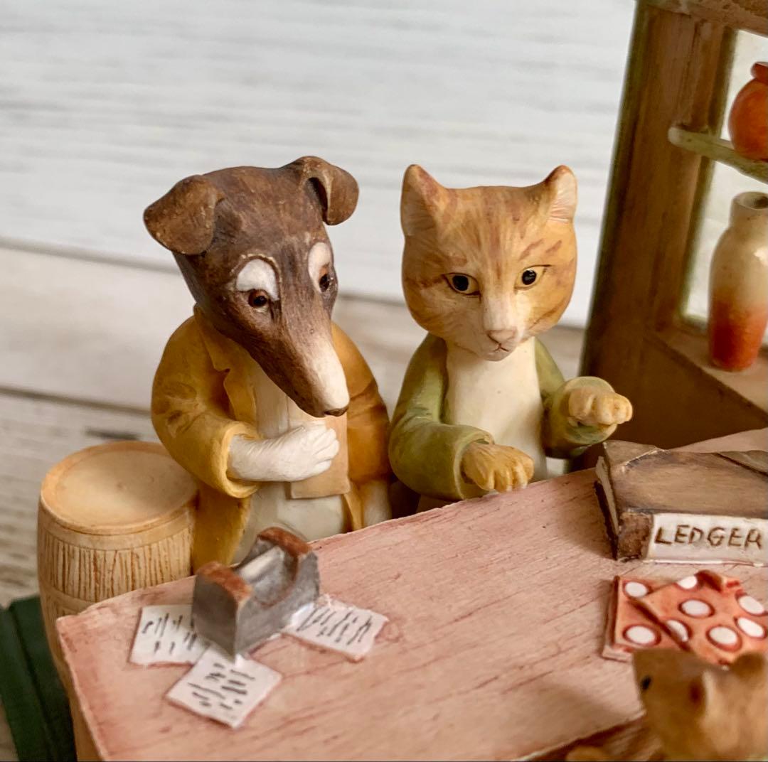 ジンジャーとピクルスのお店 タブロー フィギュリン 置物 ビアトリクスポター