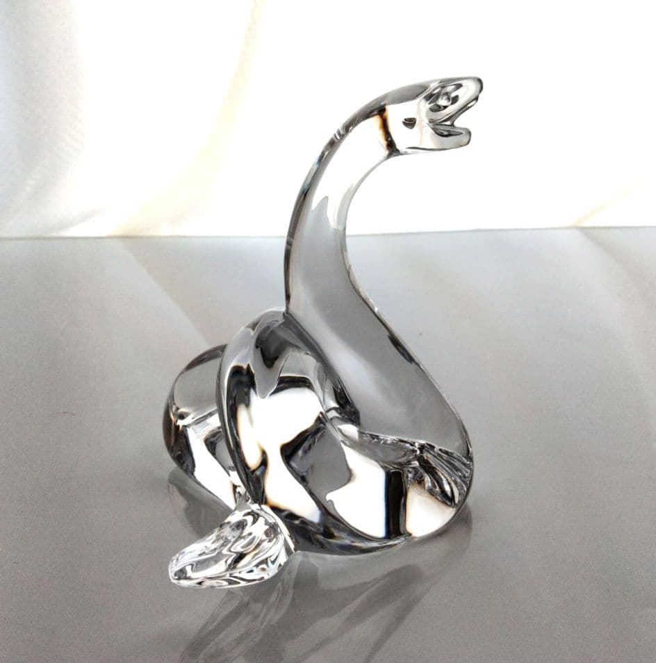 バカラ　ヘビ　スネイク　干支 置物 　Baccarat　クリスタルガラス