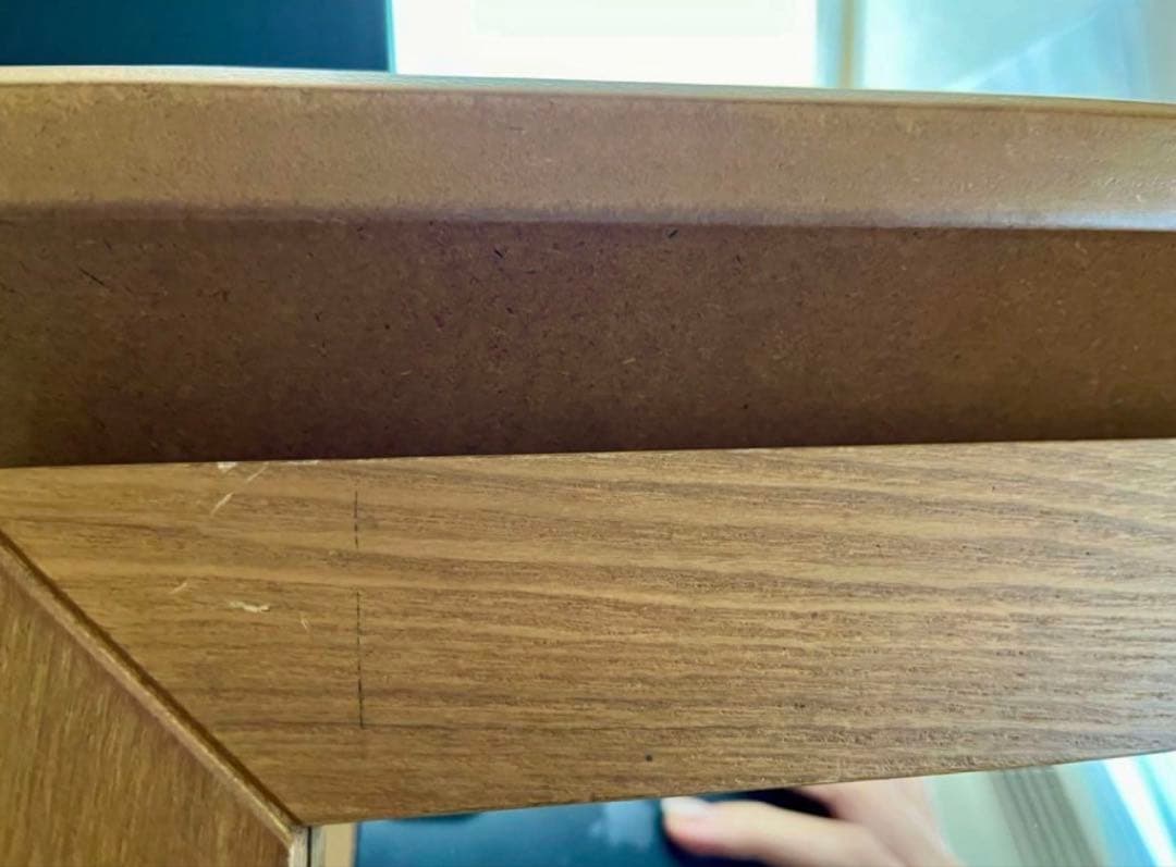 【送料込】lowyaロウヤ　ドレッサーデスク コンセント（ハニー)