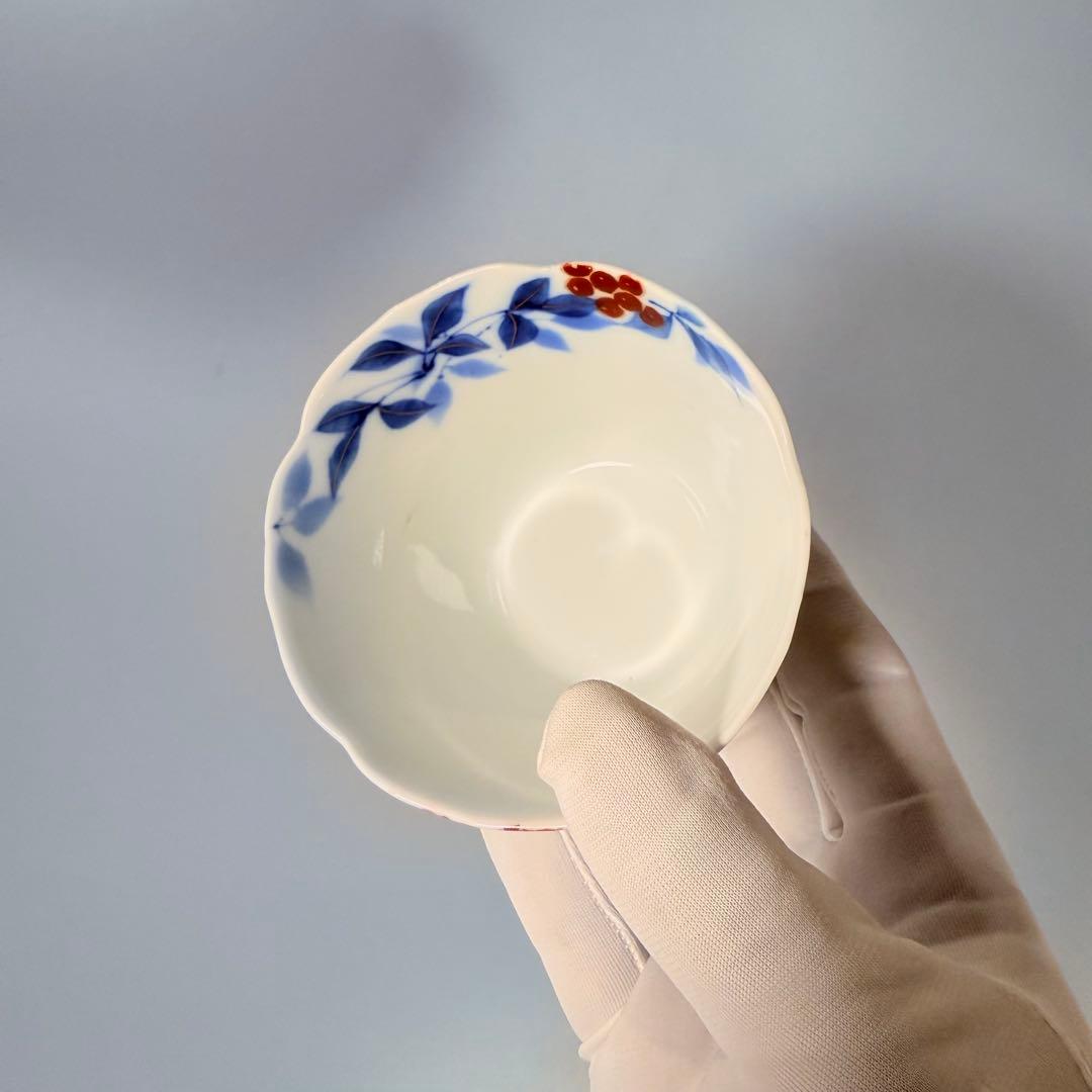 オールド深川製磁 染錦南天文様鉢 まとめて18個！！ 料理屋 器を楽しむ