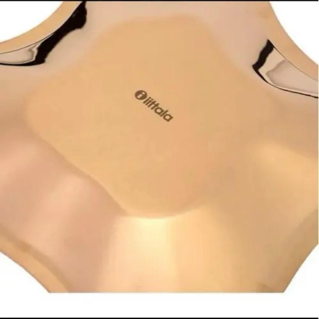 新品　 ステンレスプレート　ローズゴールド35.8x3cm