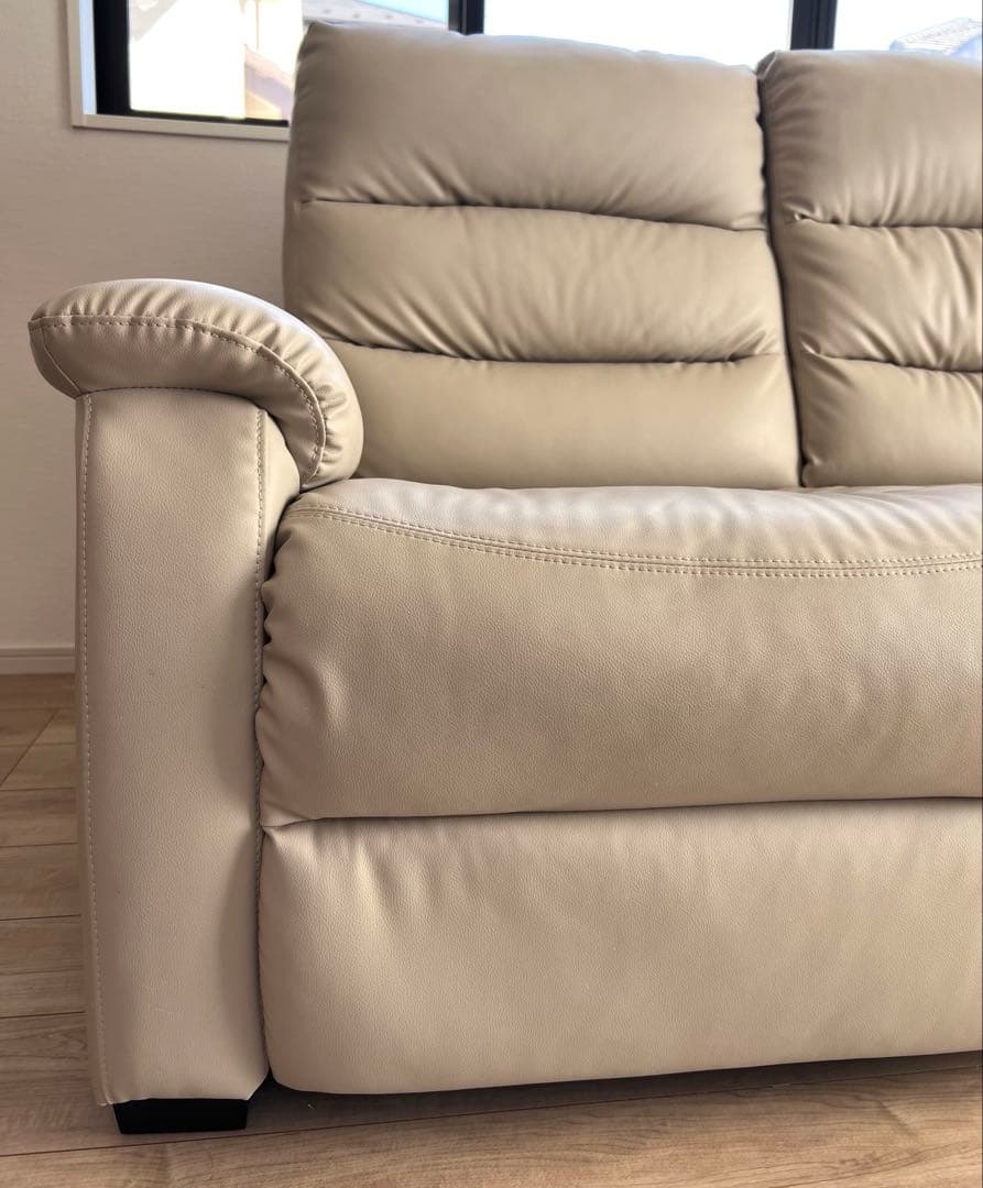 ★値下げしました！3人用電動リクライニングソファ/ Nビリーバ