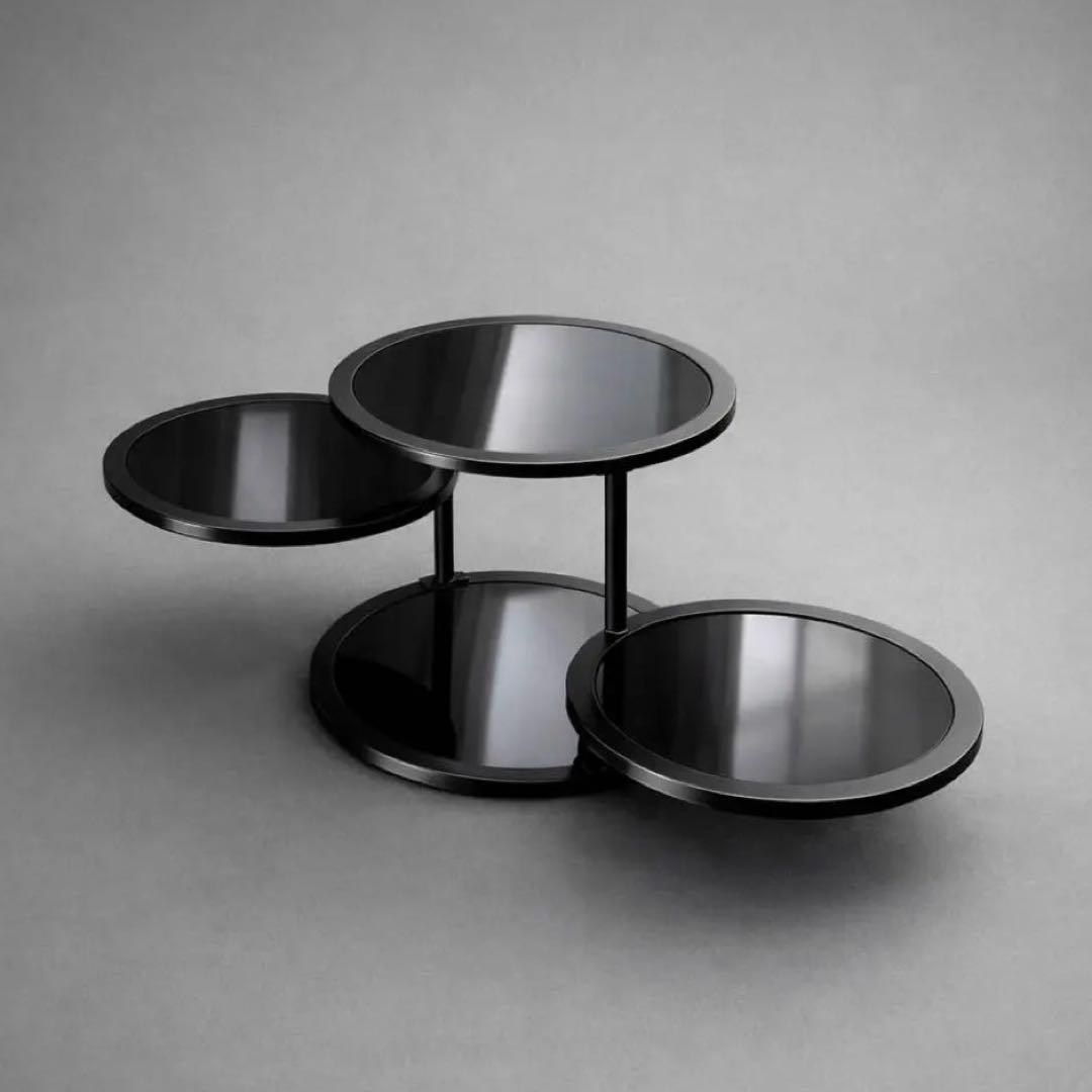 ガラス 棚 飾り台 ポストモダン ミッドセンチュリー