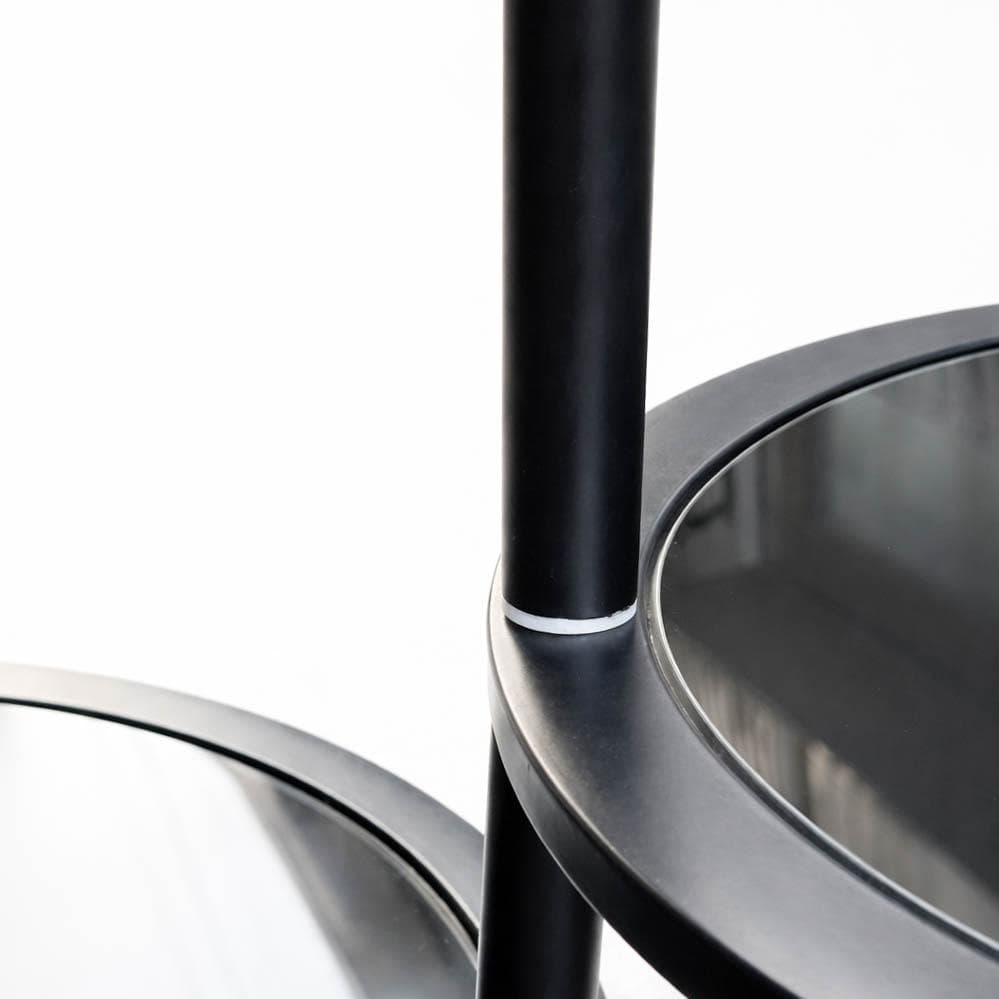 ガラス 棚 飾り台 ポストモダン ミッドセンチュリー