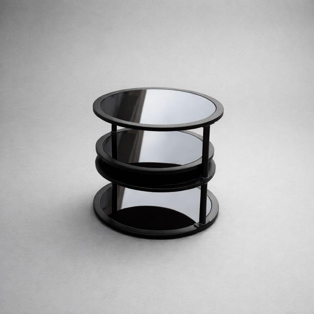 ガラス 棚 飾り台 ポストモダン ミッドセンチュリー