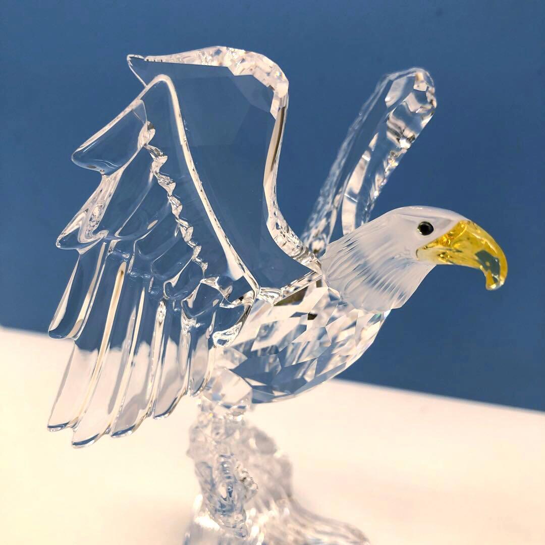 【値下げ×】スワロフスキー　白頭鷲　オブジェ【廃盤】