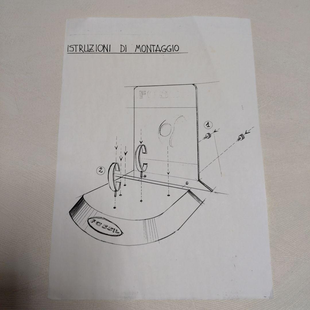 FOSSIL 店頭用ディスプレイ＆BIGTIC腕時計