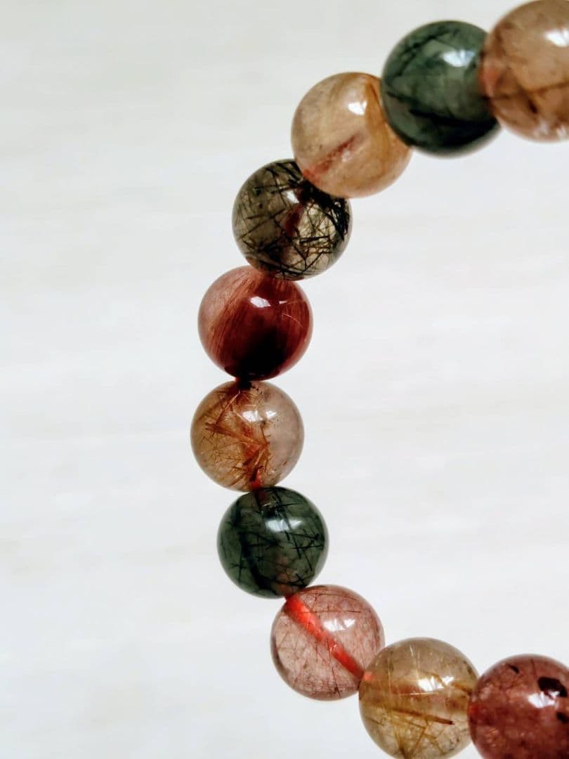 【1点のみ】トルマリンカラーMIXブレスレット