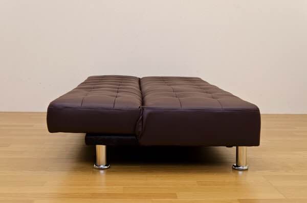 【おすすめ】コンパクトソファベッド　BK/BR/IV