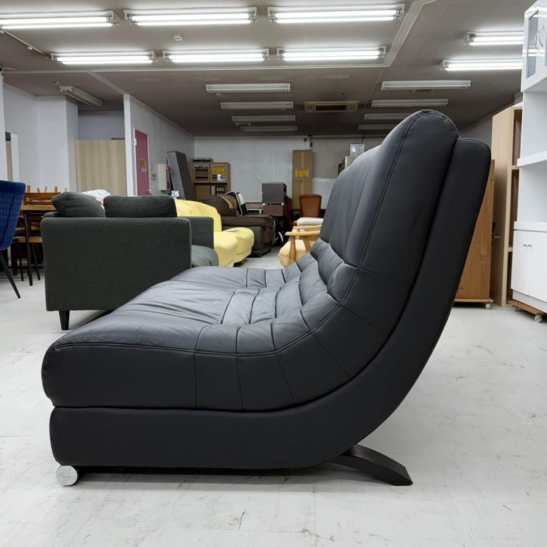 ニトリ 本革製 150cm幅2人掛けソファ ラヴソファ