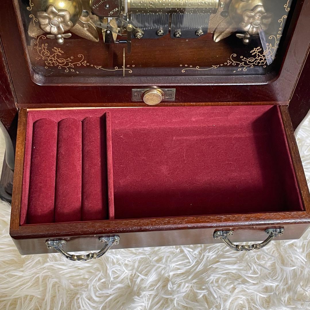 SANKYO サンキョー オルゴール 青きドナウ ジュエリーボックス