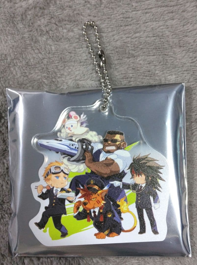 ファイナルファンタジー7 推し旅 アクリルキーホルダー バレット シド