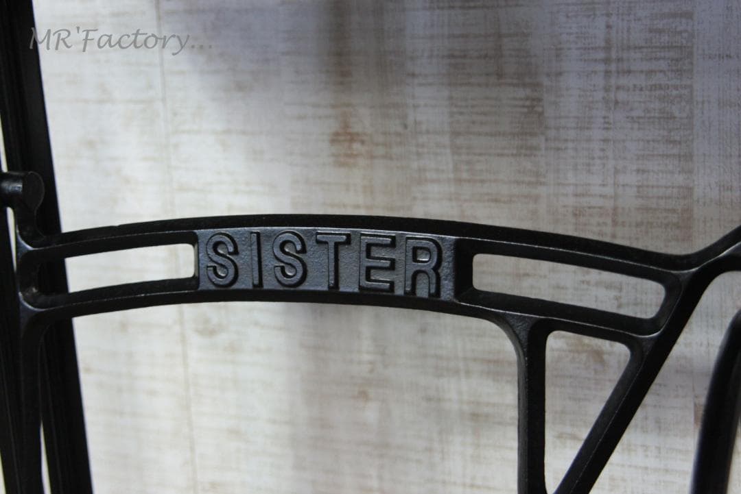 70　ミシン脚 机 テーブル SISTER 足踏みミシン