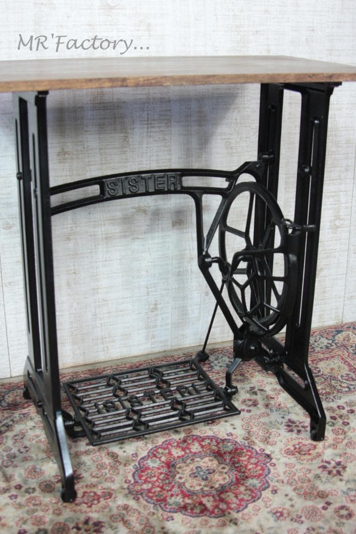 70　ミシン脚 机 テーブル SISTER 足踏みミシン