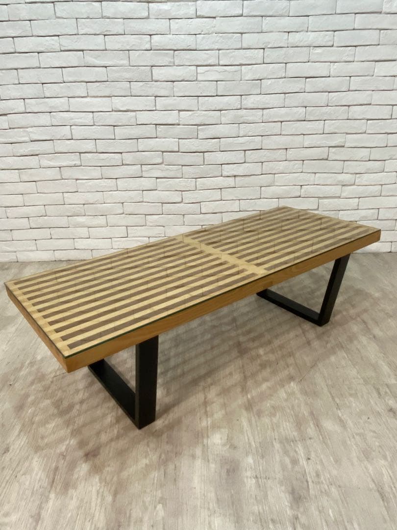 【東京都23区配送無料】ハーマンミラー ネルソン ベンチ テーブル　机　リビング