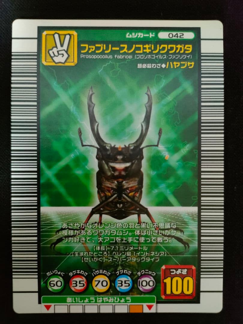 甲虫王者ムシキング ムシカード 2005 セカンドプラス 計5枚 (24