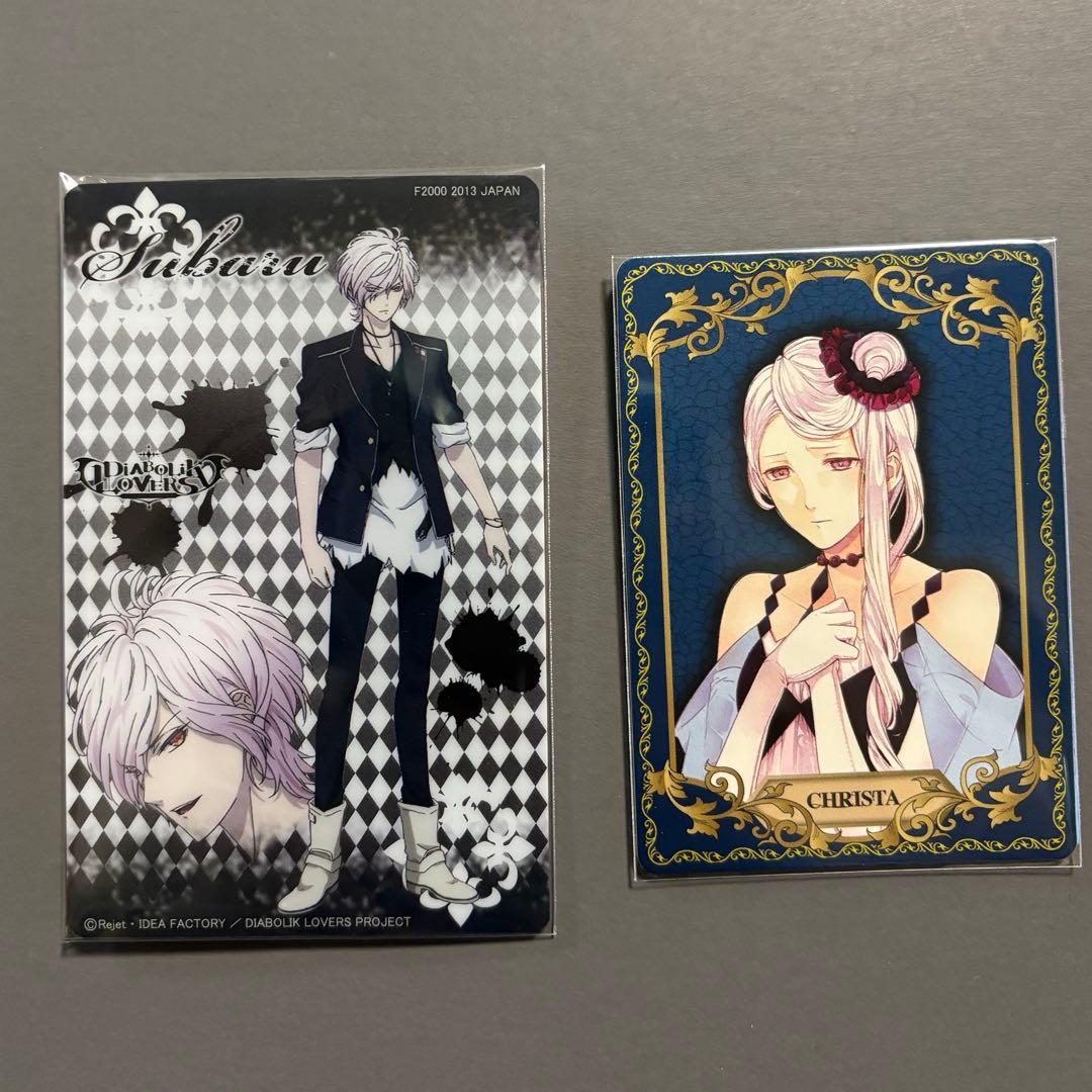 アニメ ディアラバ 逆巻スバル クリアブロマイド クリスタ ブロマイド