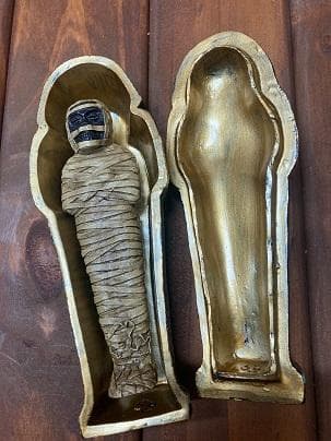 KING TAT ツタンカーメン王 棺 棺桶 コフィン 小物入れ　古代エジプト