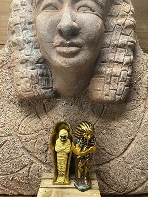 KING TAT ツタンカーメン王 棺 棺桶 コフィン 小物入れ　古代エジプト