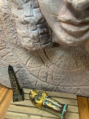 KING TAT ツタンカーメン王 棺 棺桶 コフィン 小物入れ　古代エジプト