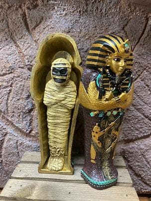 KING TAT ツタンカーメン王 棺 棺桶 コフィン 小物入れ　古代エジプト