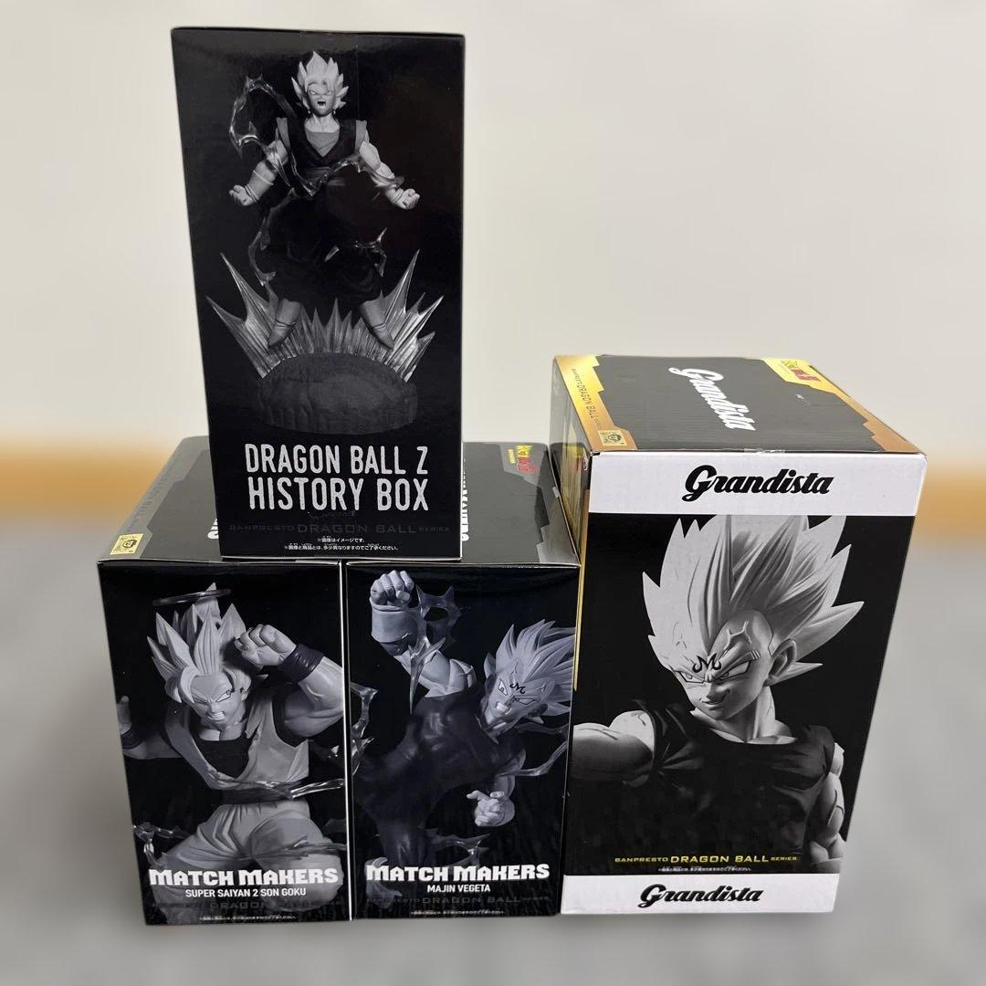 ドラゴンボールZ 孫悟空 魔人ベジータ ベジット フィギュア4体セット