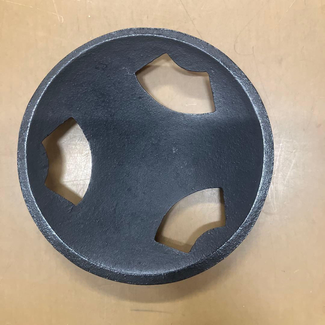 金属製テクスチャー灰皿