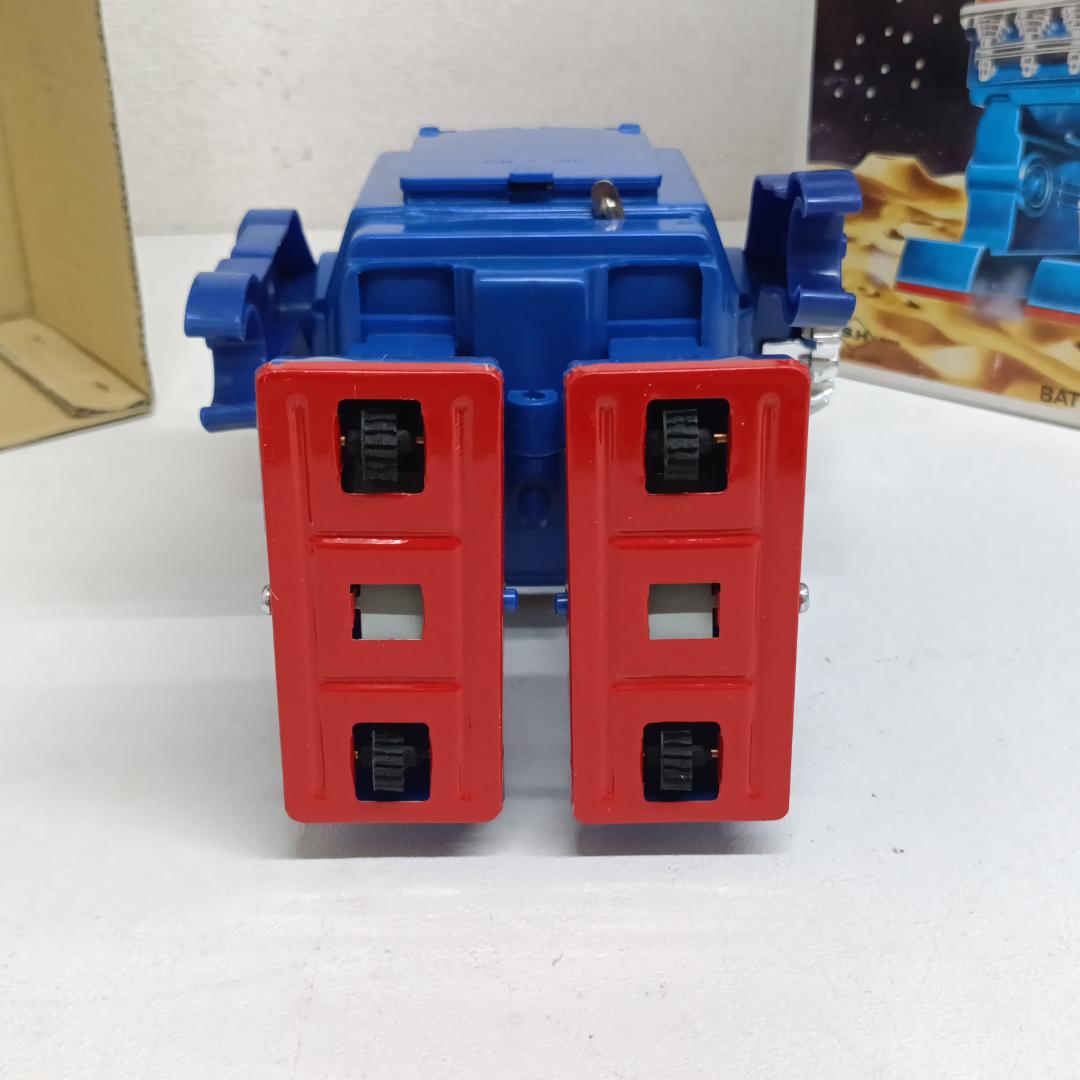 B32 デッドストック 当時物 堀川玩具 ブリキ スモーキング エンジンロボット