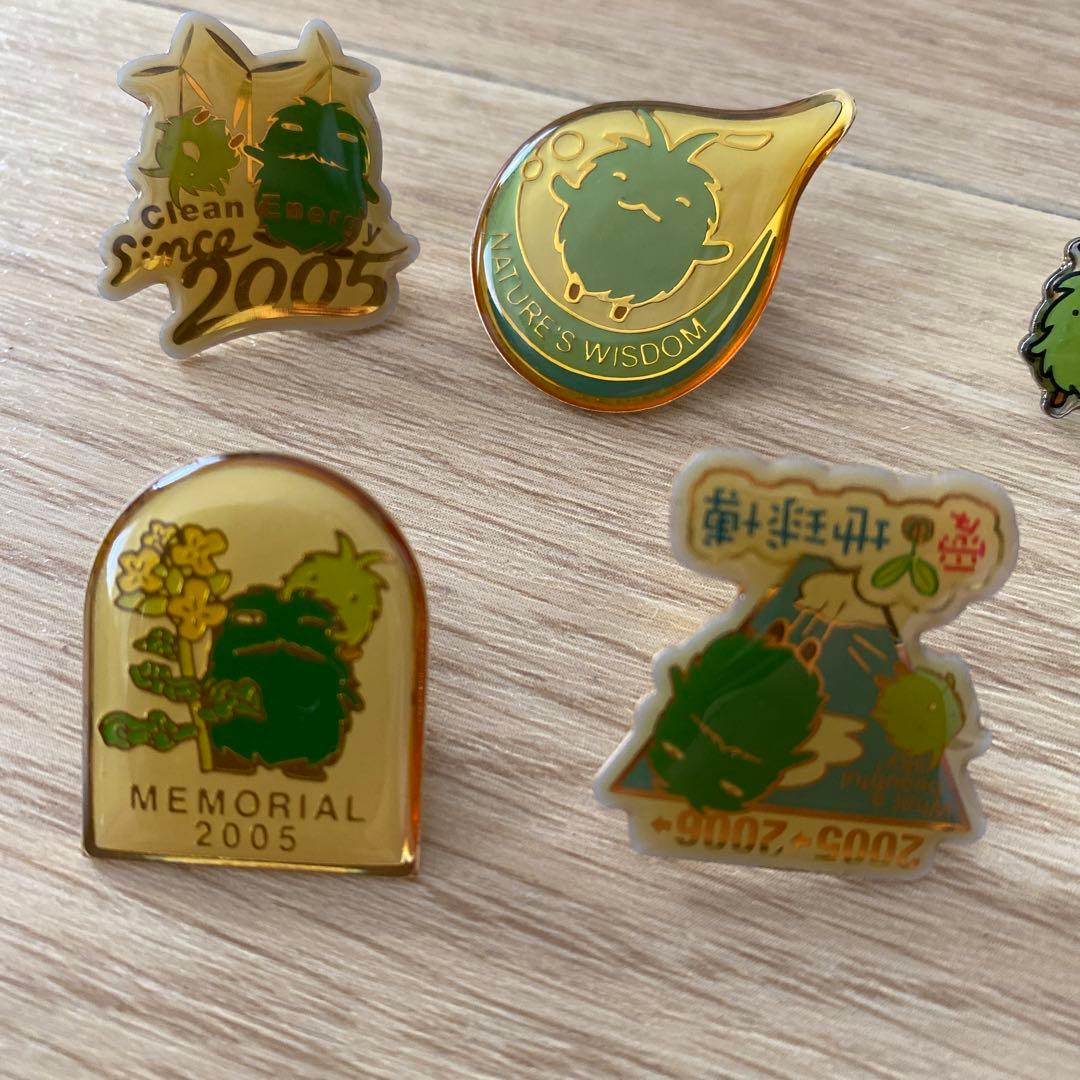 愛知万博 2005年 モリゾーキッコロ ピンバッジセット 7点 - メルカリ