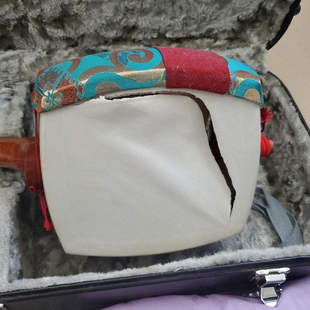 三味線 本体 中古 ケース付き 現状品 - メルカリ