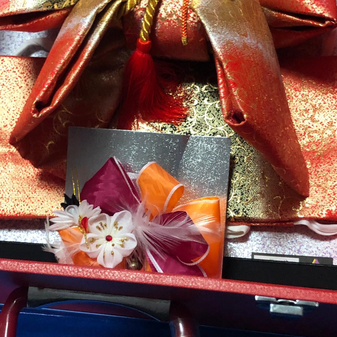 七五三 結び帯 はこせこセット 箱せこ 草履 バッグ 作り帯 結び帯 セット