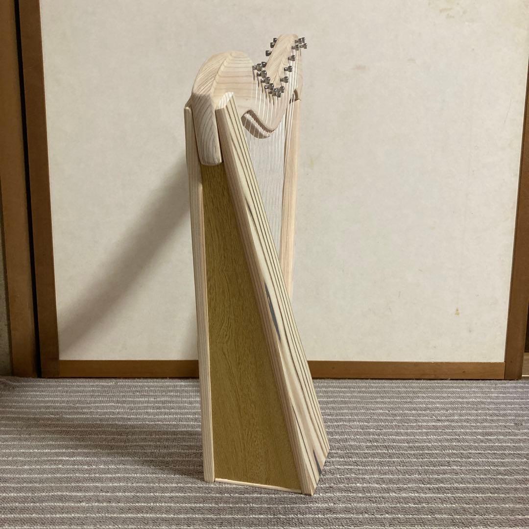 ほのぼの工房の複弦ハープ