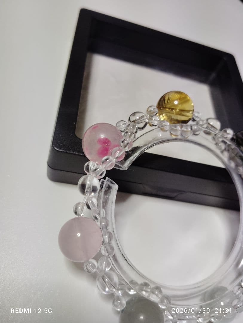 金運 恋愛運 願望成就 人生好転 七宝 パワーストーンブレスレット 限定1本