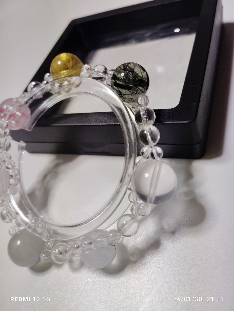 金運 恋愛運 願望成就 人生好転 七宝 パワーストーンブレスレット 限定1本