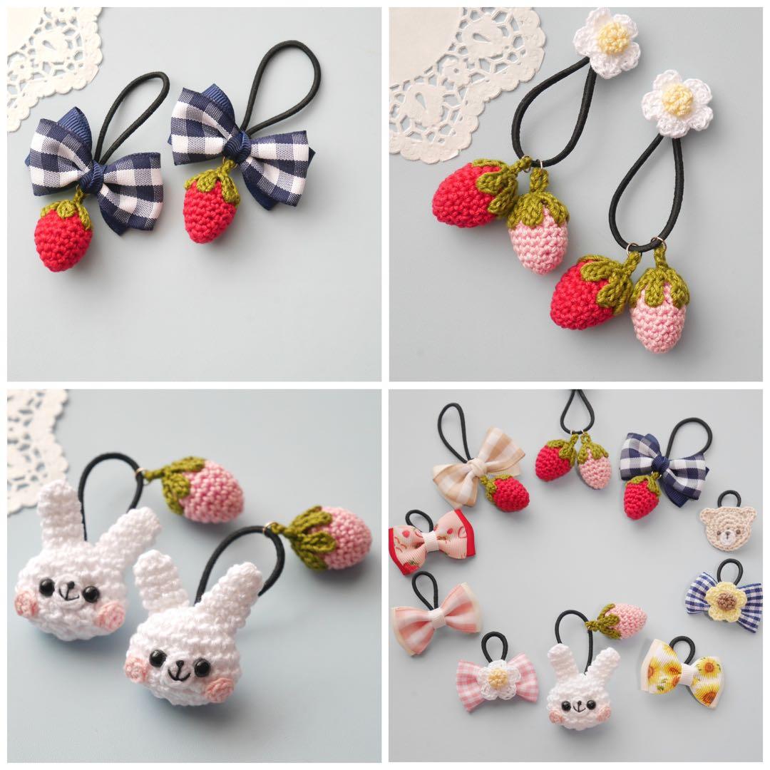 【ヘアゴム♥オーダーページ】ベビー　キッズ　ヘアゴム　ヘアピン　ヘアクリップ