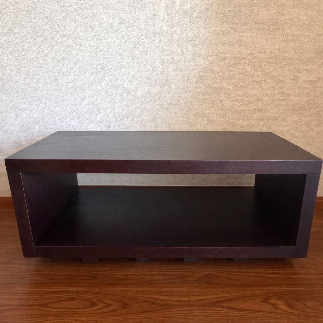 Alcova サイドテーブル ダークブラウン