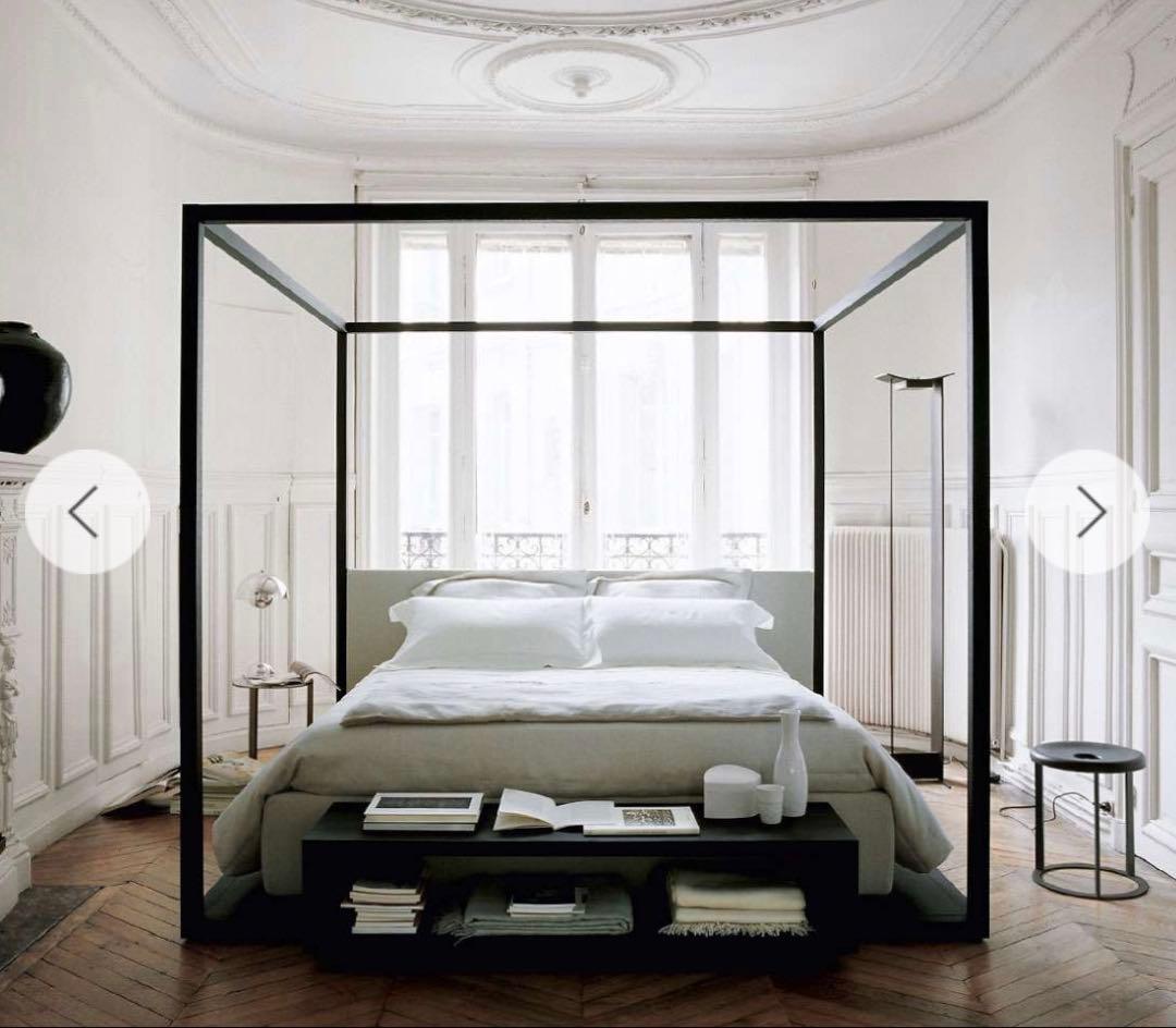 Alcova サイドテーブル ダークブラウン