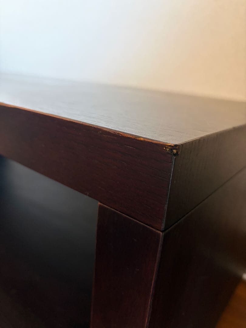 Alcova サイドテーブル ダークブラウン