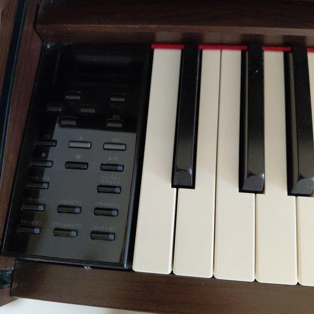 YAMAHA 電子ピアノ ダークブラウン ・ヘッドフォン付き