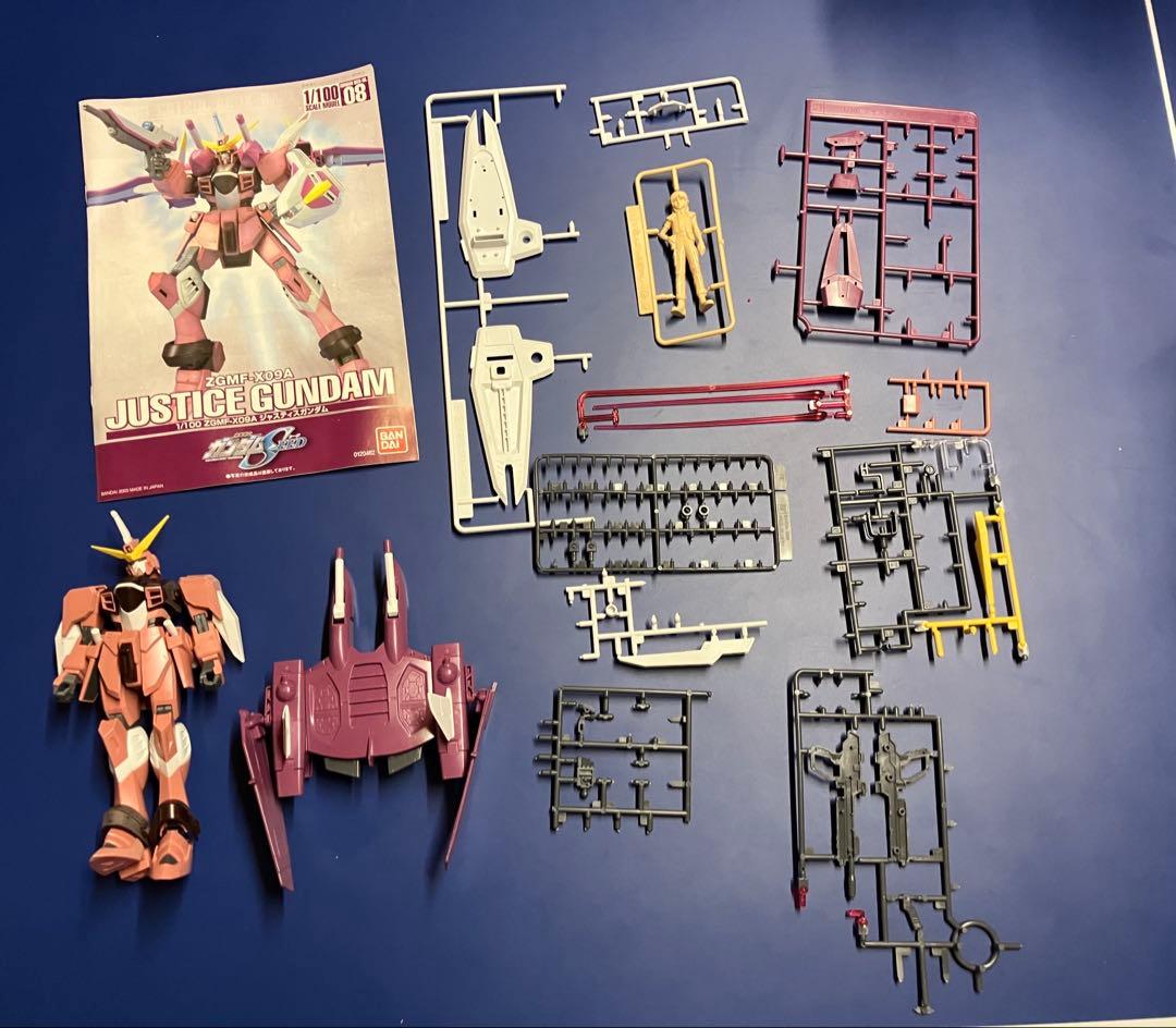フリーガンダム　ジャスティスガンダム　ジャンクまとめ売りj103