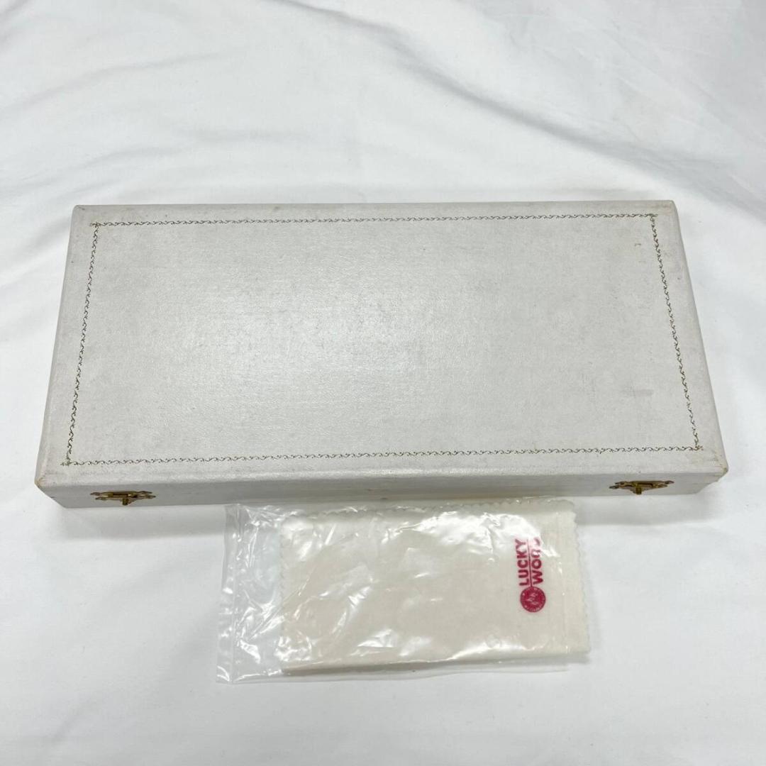 【美品】⭐️LUCKY WOOD 銀食器 シルバー 食器 スプーン フォーク