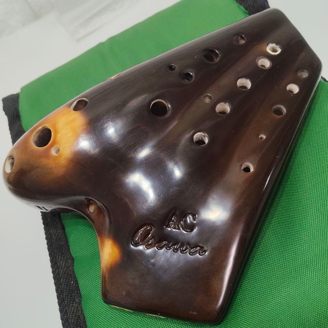 【特価】Osawa AC Triplet オカリナ 漆仕上げ トリプル AC管 オオサワ オカリナ アルトC トリプレット管 AC Triplet e | スガナミ