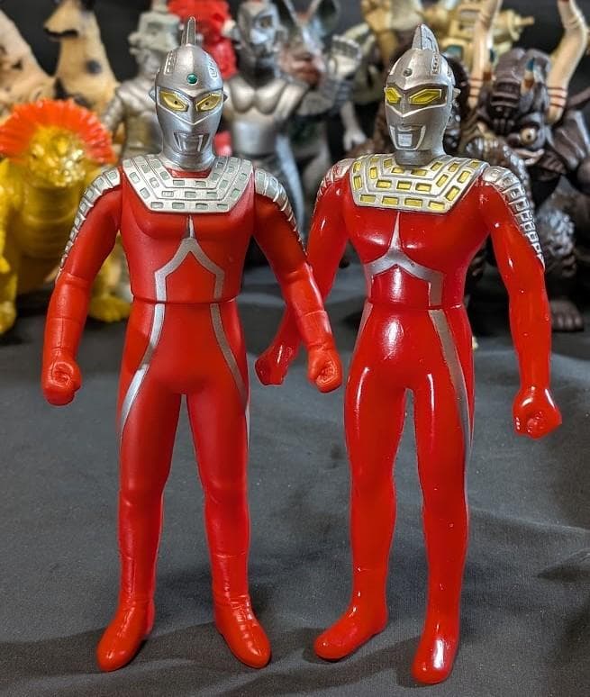 ウルトラセブン＆登場怪獣・宇宙人（バンダイ）ソフビフィギュア15体セット
