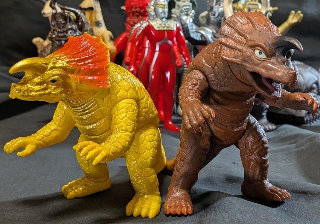 ウルトラセブン＆登場怪獣・宇宙人（バンダイ）ソフビフィギュア15体セット