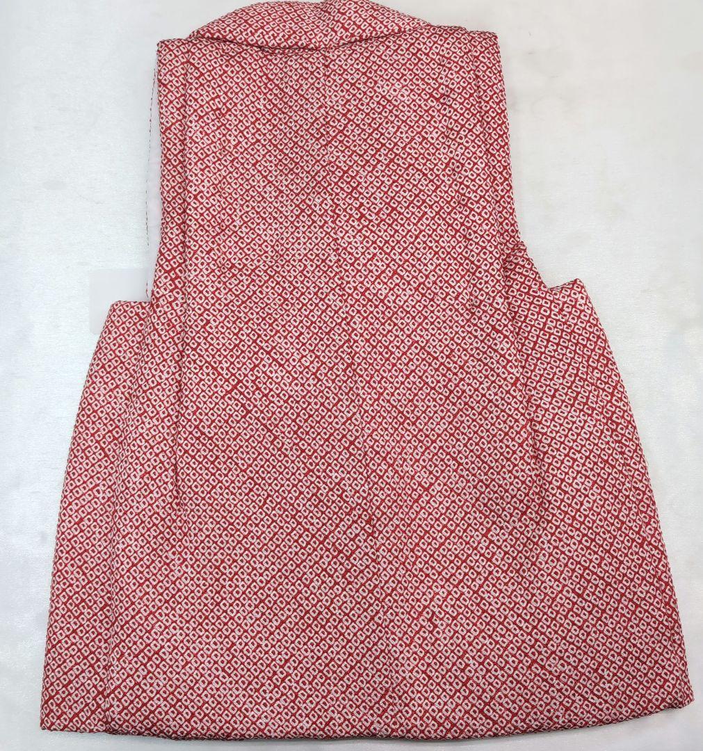 新品 掘り出し物 正絹総絞り 被布単品