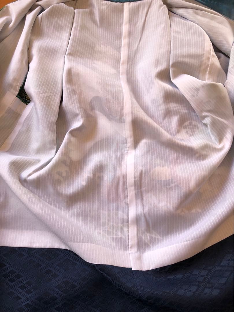 七五三用　伝統着物 羽織 袴 小物 金 黒 鷹 松