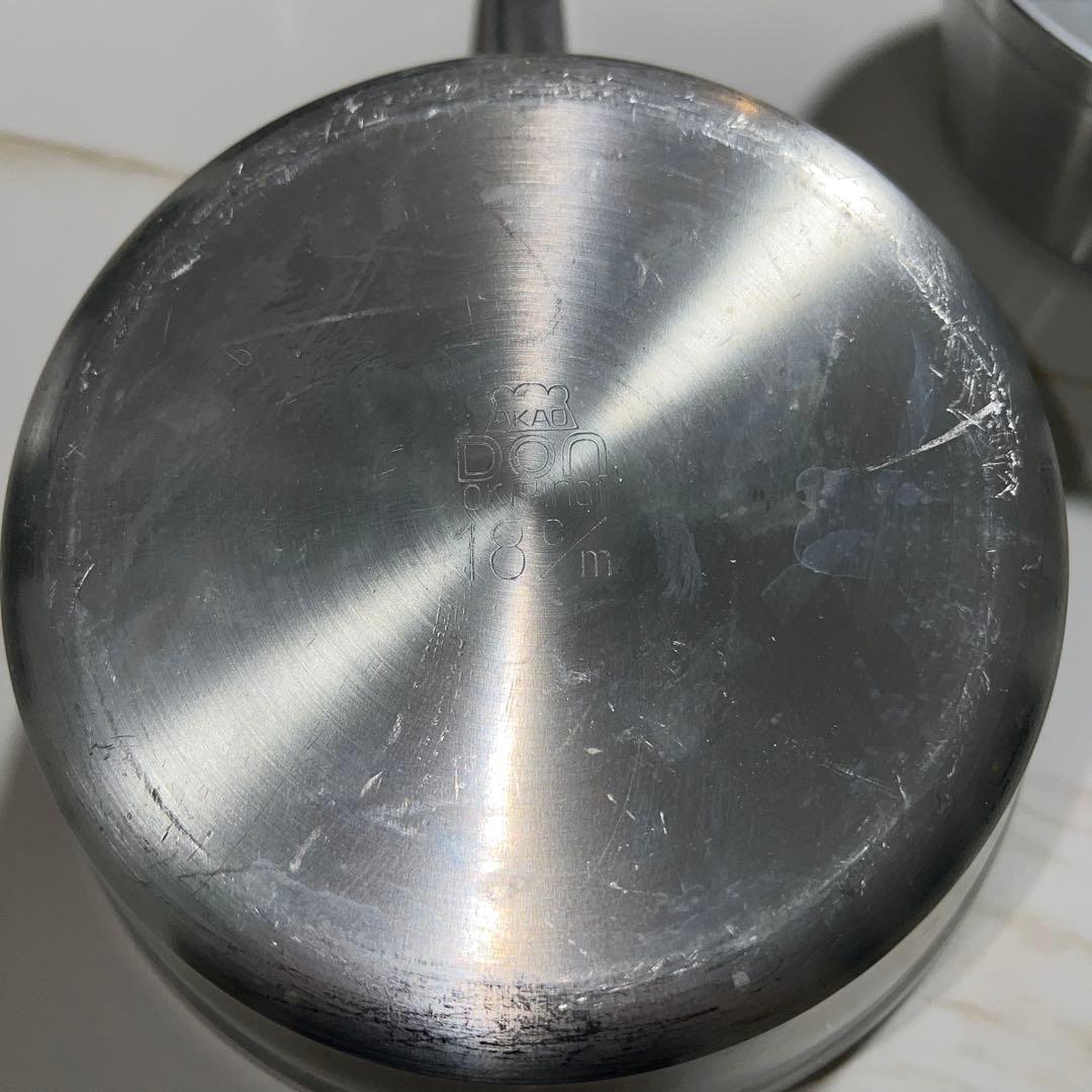 DON アルミ片手鍋 蓋付き5点セット