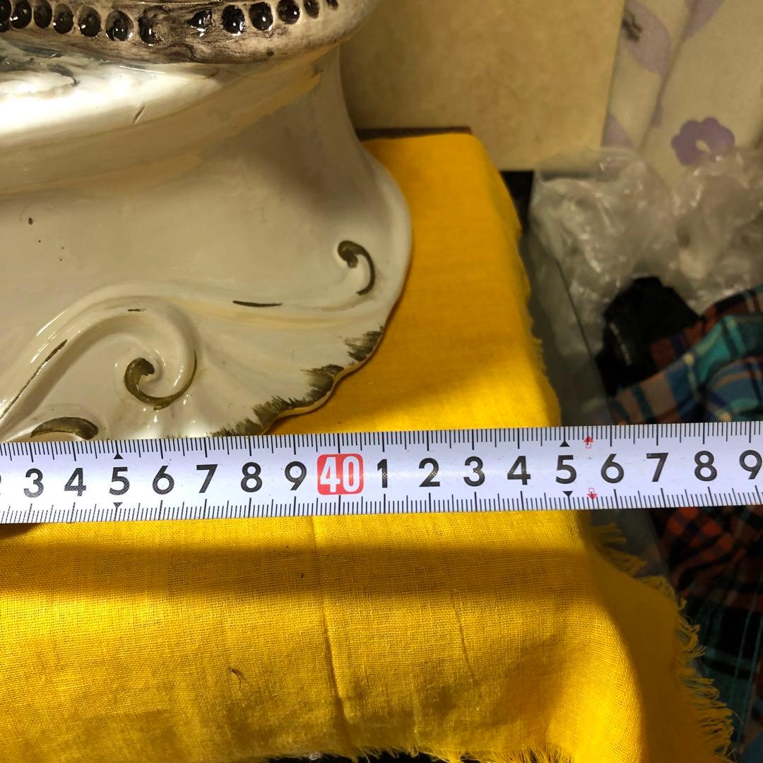 特大イタリア陶磁器製置物