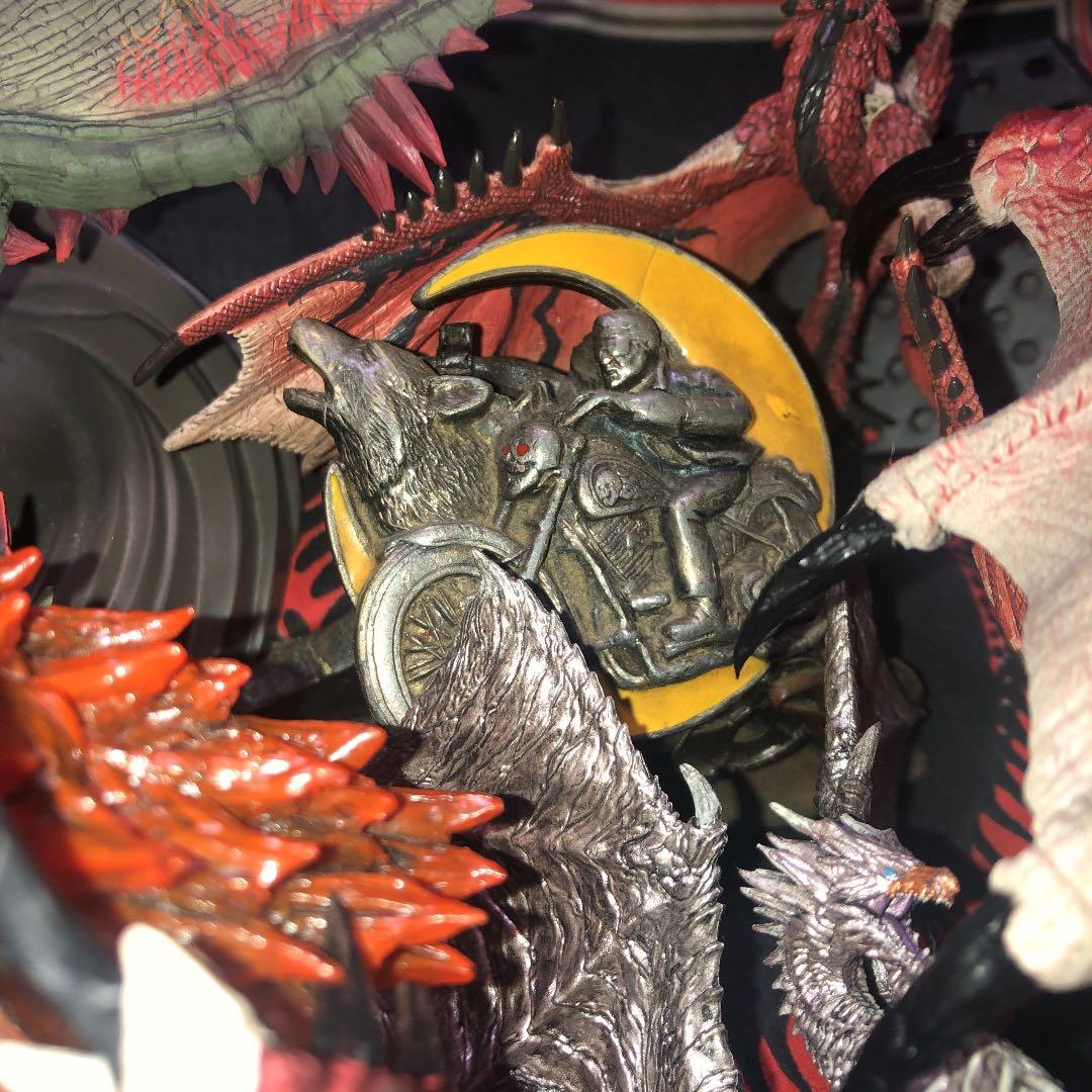 バックル　アメリカ　コロラド　月　鉄　ベルト　金具　荒野　騎士　道　光　90s